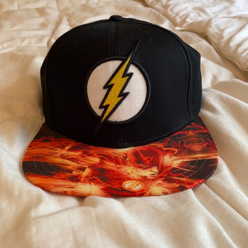 Flash flat bill hat
